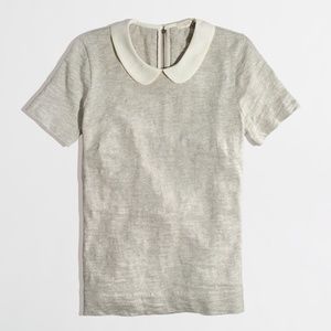 NWOT J Crew Peter Pan Collar Shirt XS